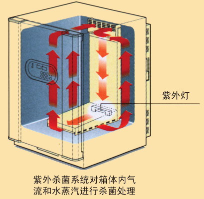 日本松下(原三洋)二氧化碳培養(yǎng)箱MCO-5AC，容積：49L